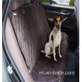 Velvet de cristal cubierta de asiento de automóvil suave para perro